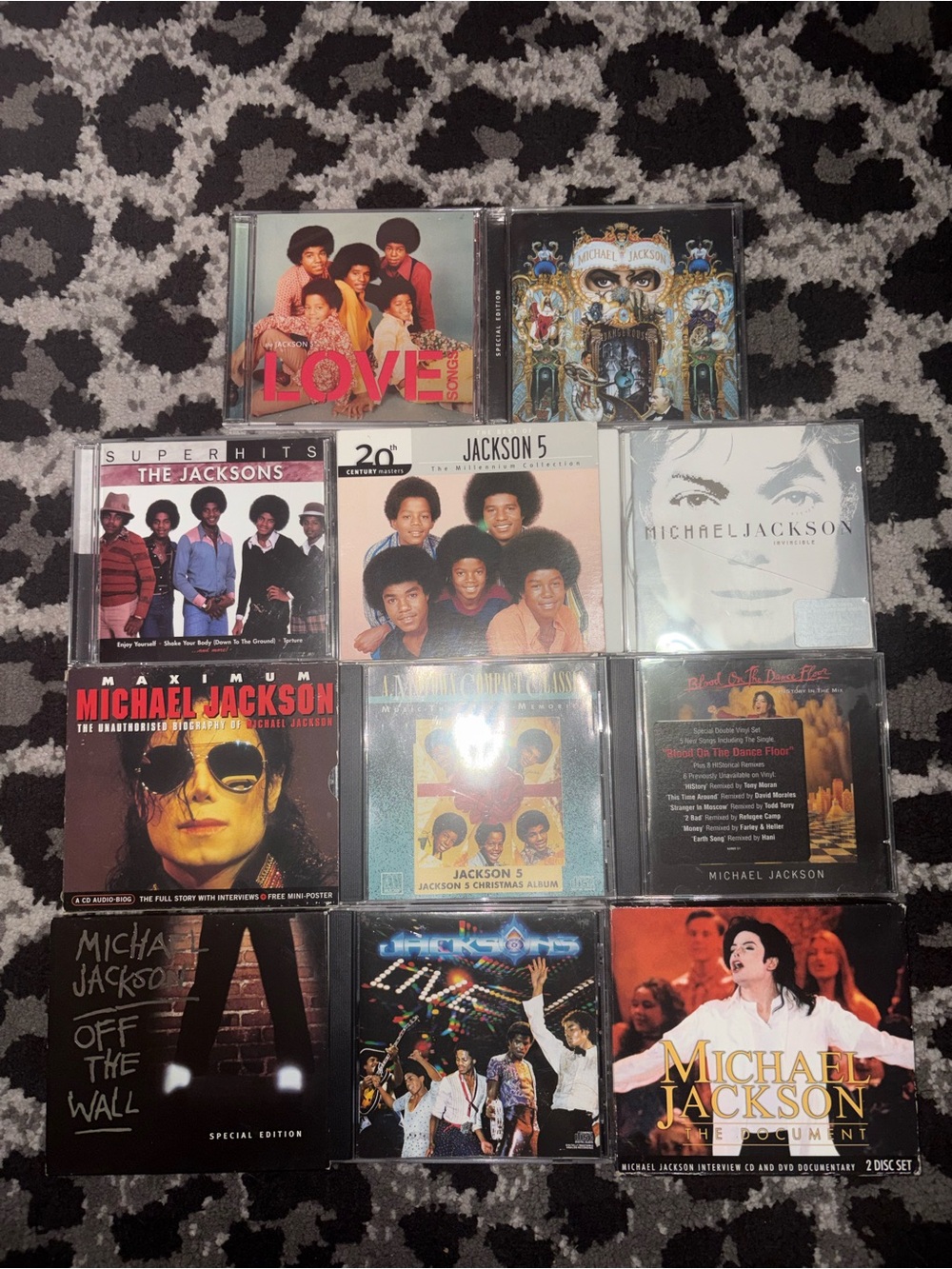 Michael Jackson CD bundle.